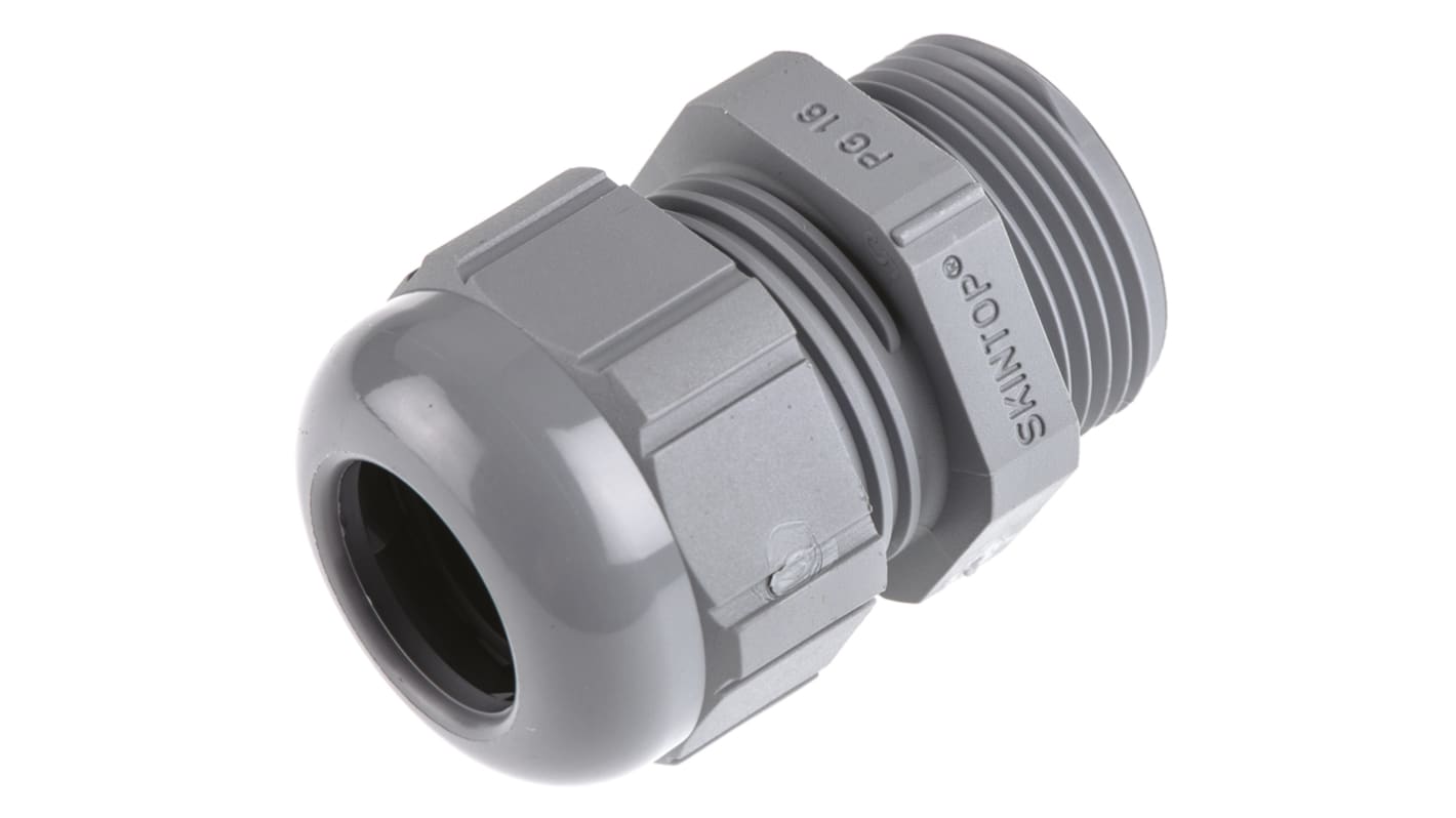 Lapp SKINTOP Series Grey Polyamide Cable Gland, PG16 Thread, 9mm Min, 14mm Max, IP68