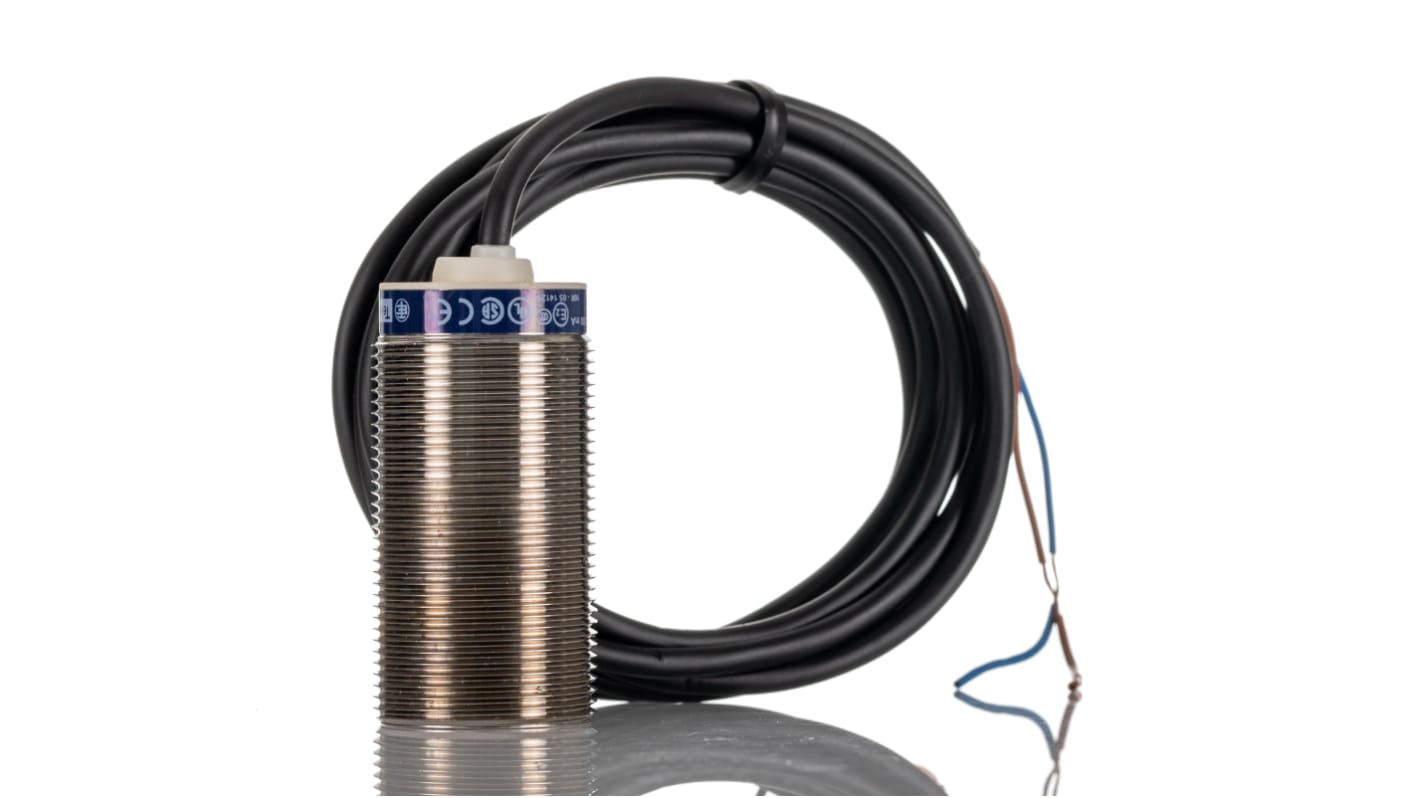 Rs-Online Sensore di prossimità Cilindro filettato Telemecanique Sensors M30 rilevamento 15 mm 12 → 48 V c.c