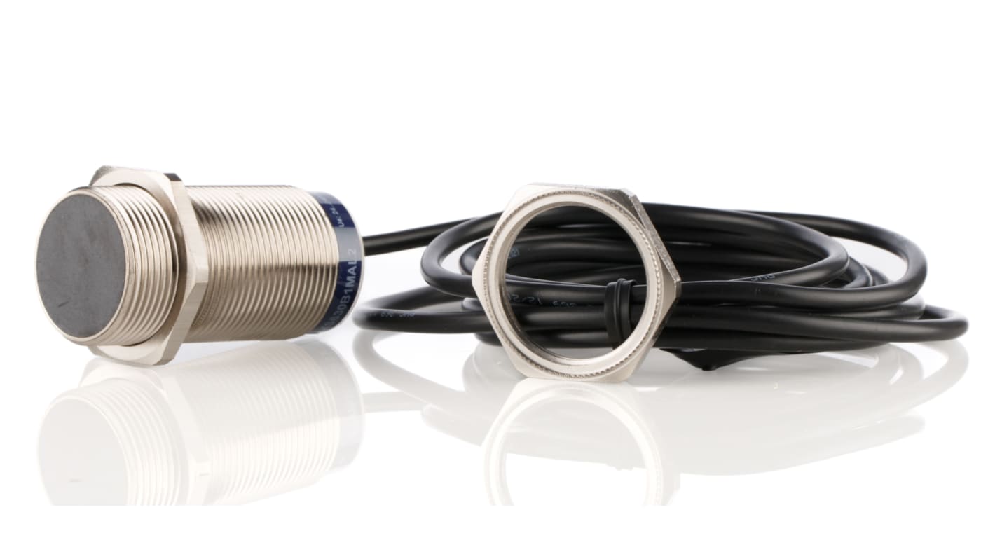 Rs-Online Sensore di prossimità Cilindro filettato Telemecanique Sensors M30 rilevamento 15 mm 20 → 250 V ca/cc