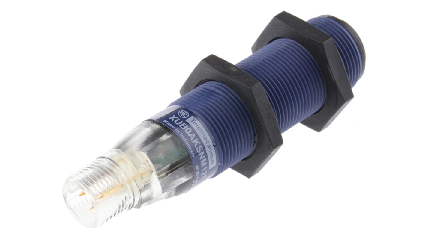 Rs-Online Sensore fotoelettrico Cilindrico Telemecanique Sensors a fascio diretto rilevamento 15 m