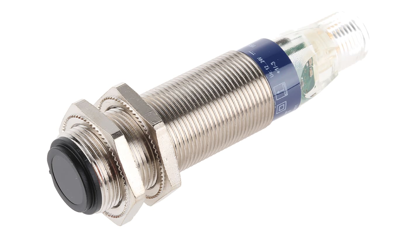 Rs-Online Sensore fotoelettrico Cilindrico Telemecanique Sensors a fascio diretto rilevamento 30 m uscita Stato solido