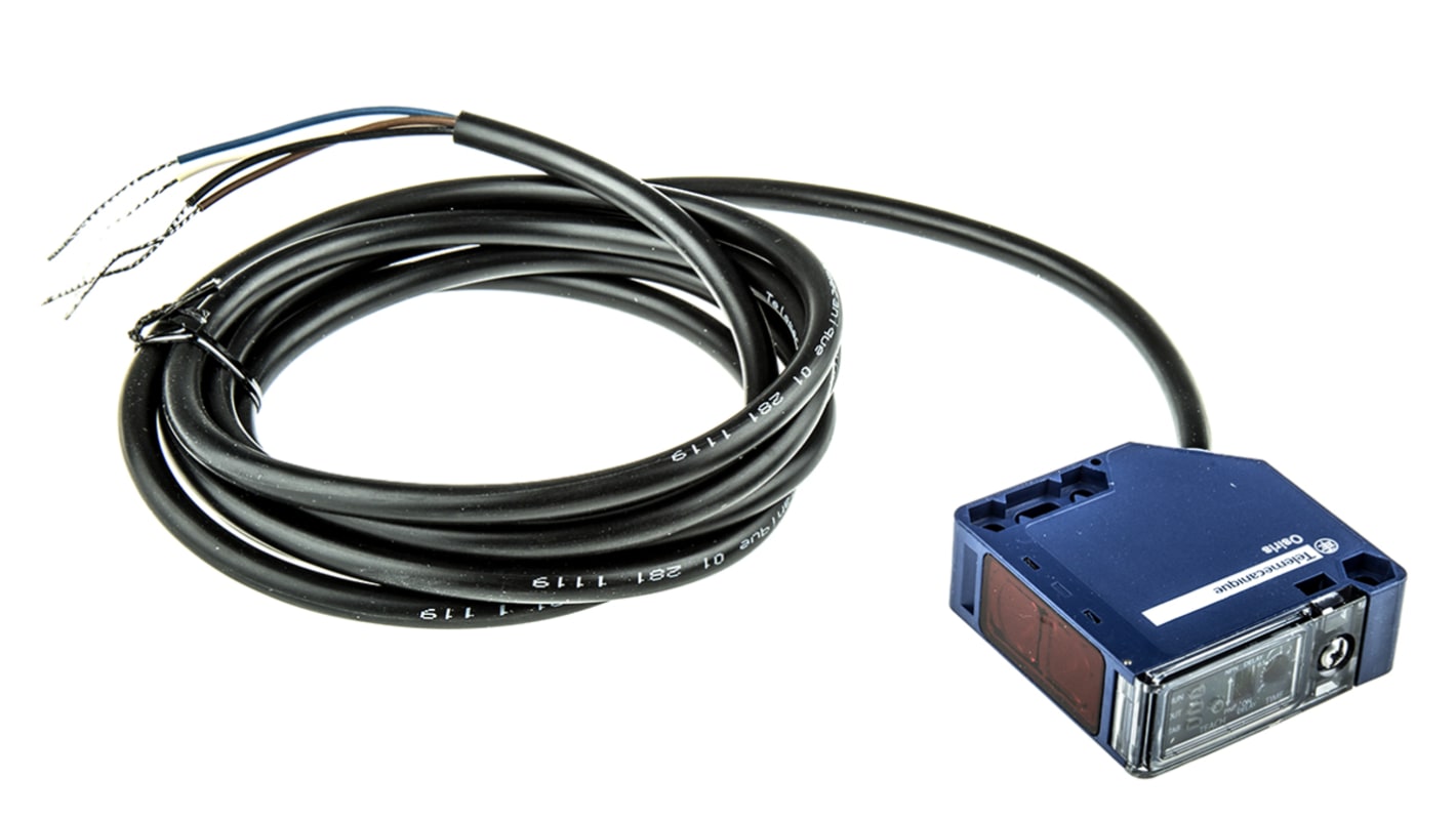 Rs-Online Sensore fotoelettrico Compatto Telemecanique Sensors a fascio diretto rilevamento 280 mm → 30 m. uscita PNP