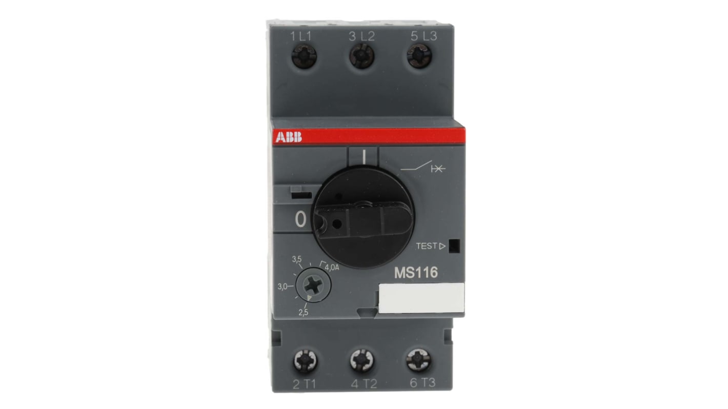 ABB 4 A Motor Protection Circuit Breaker, 690 V