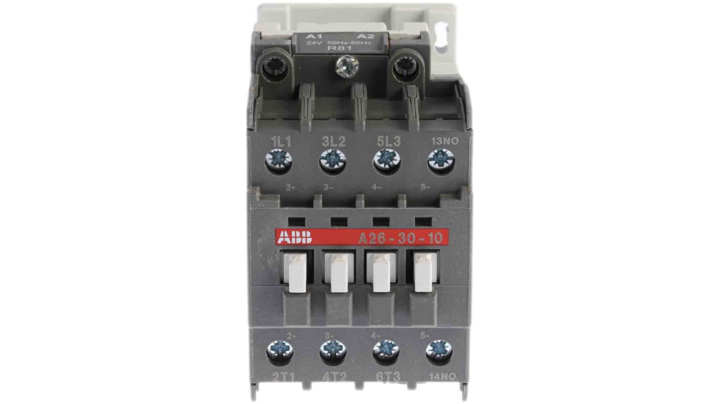 Stycznik 24 V ac ABB styki: 3 11 kW 45 A 3NO Śruba 1SBL241001R8110
