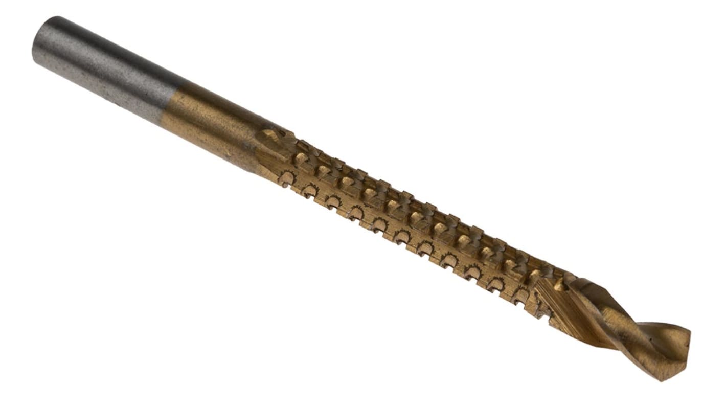 RS PRO Tin Coated Steel Saw Drill Bit