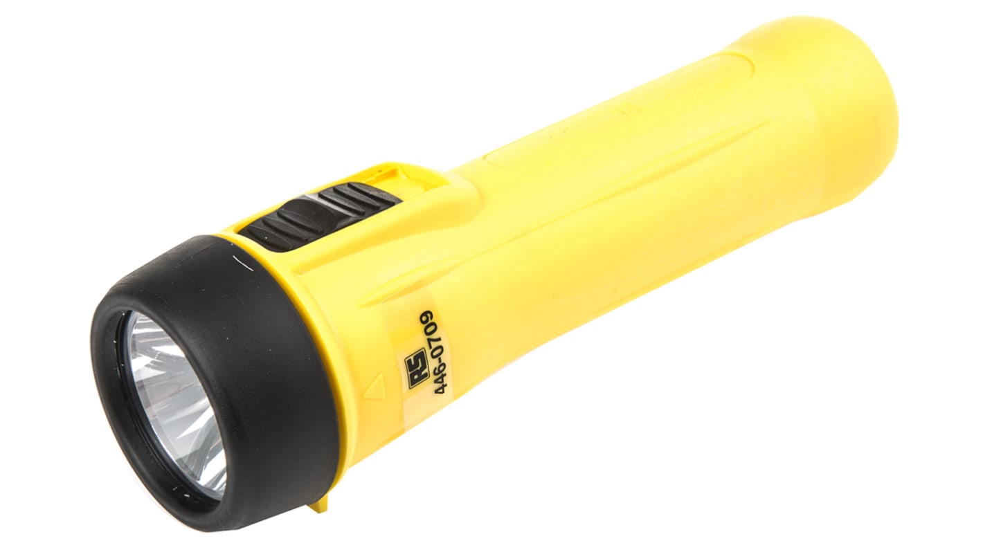 Wolf Safety ATEX Xenon Safety Torch Yellow 11 lm