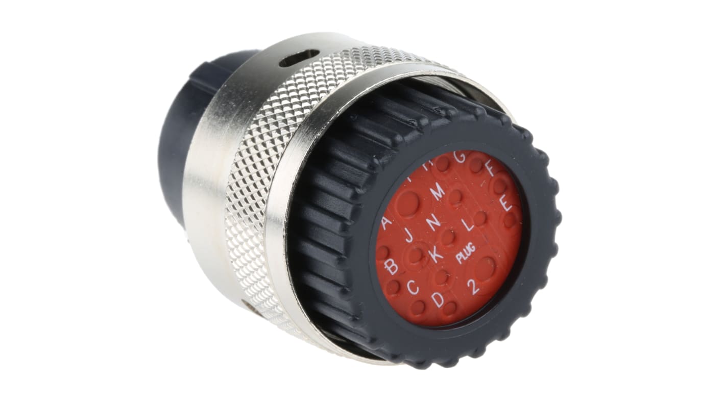 ITT Cannon Circular Connector, 15 Contacts, Cable Mount, Plug, Male, IP67, Trident Neptune Series