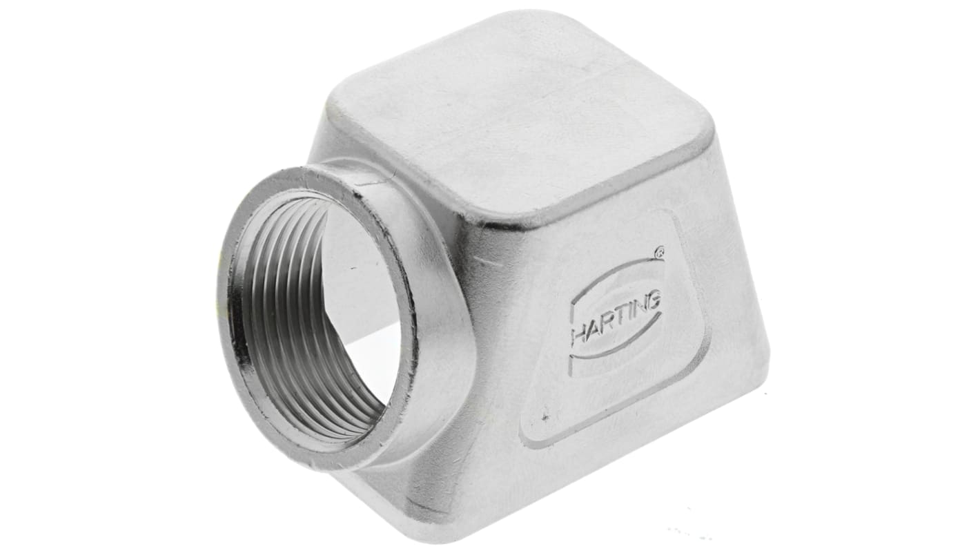 HARTING Han-Modular Series Heavy Duty Power Connector Hood, Side Entry