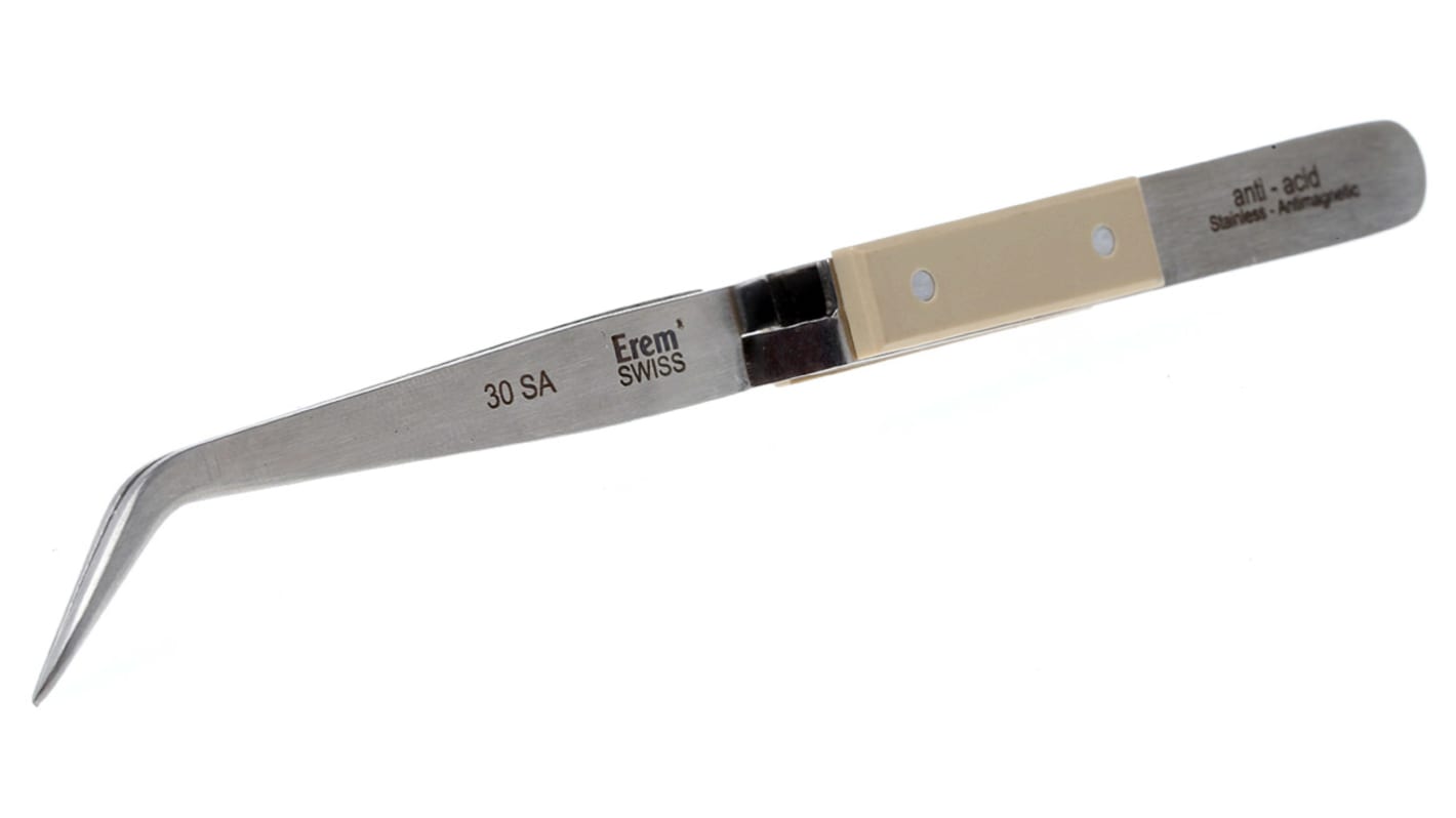 Weller Erem 150 mm, Stainless Steel, Pointed, Tweezers