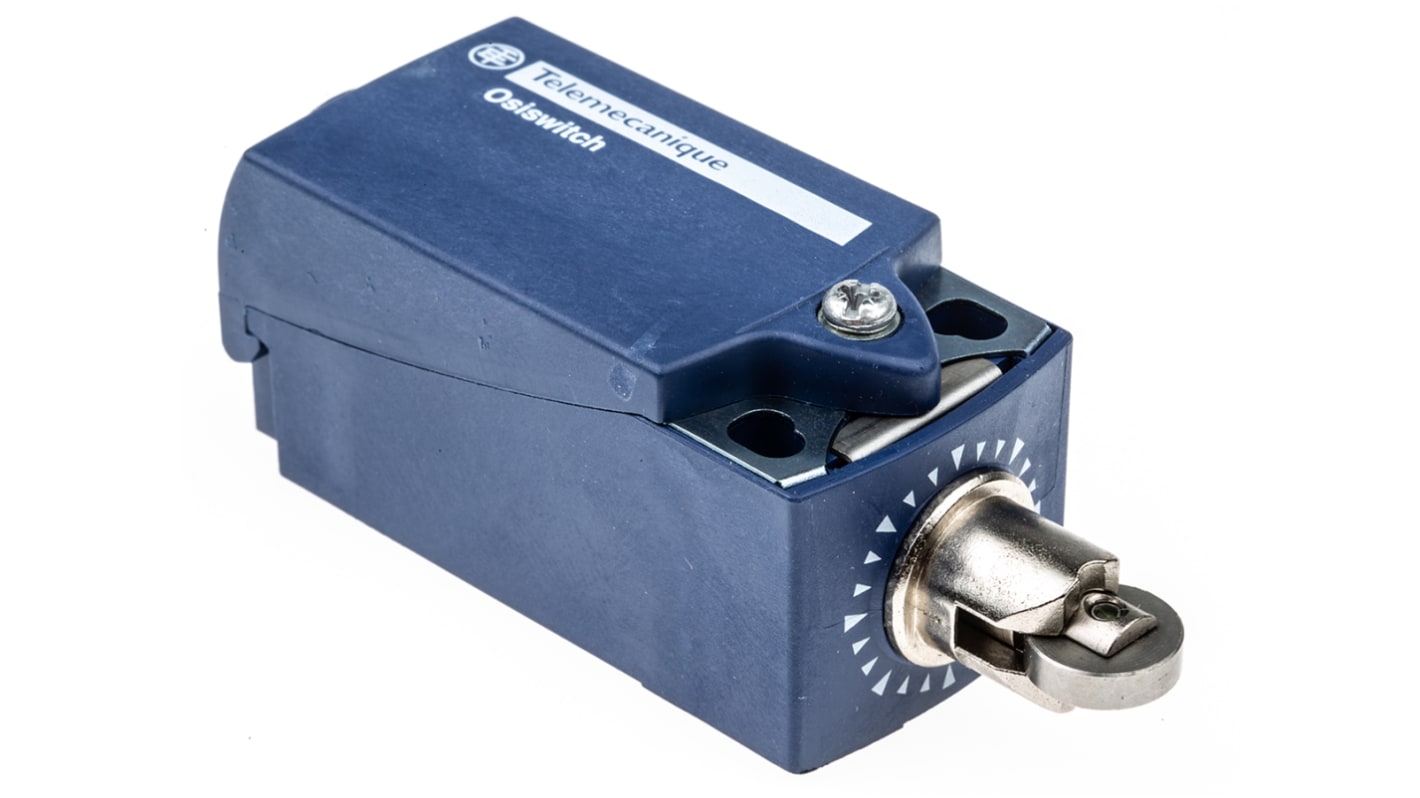 Telemecanique Sensors OsiSense XC Series Plunger Limit Switch, NO/NC, IP66, IP67, DP, Plastic Housing, 240V ac Max, 10A