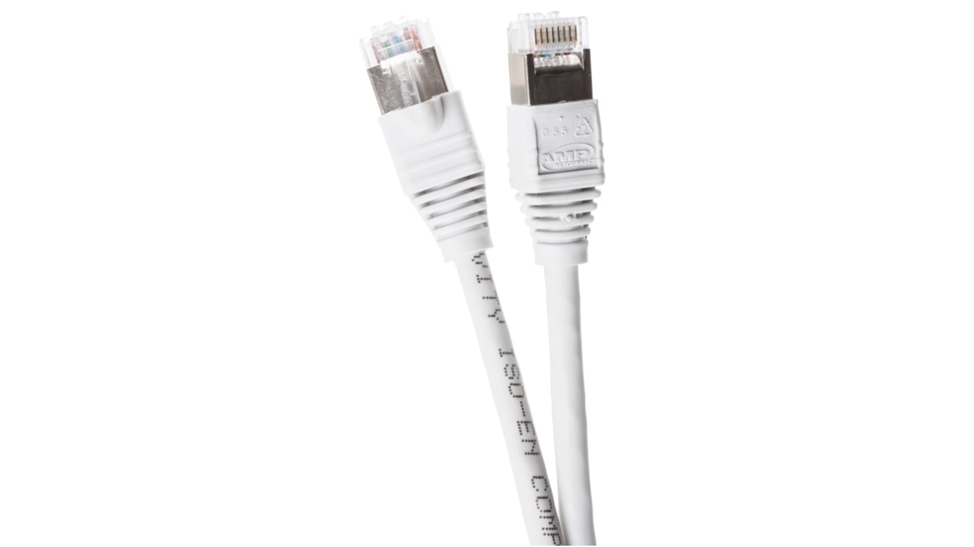 COMMSCOPE Cat6 Cable, U/UTP, Grey LSZH Sheath, 10m