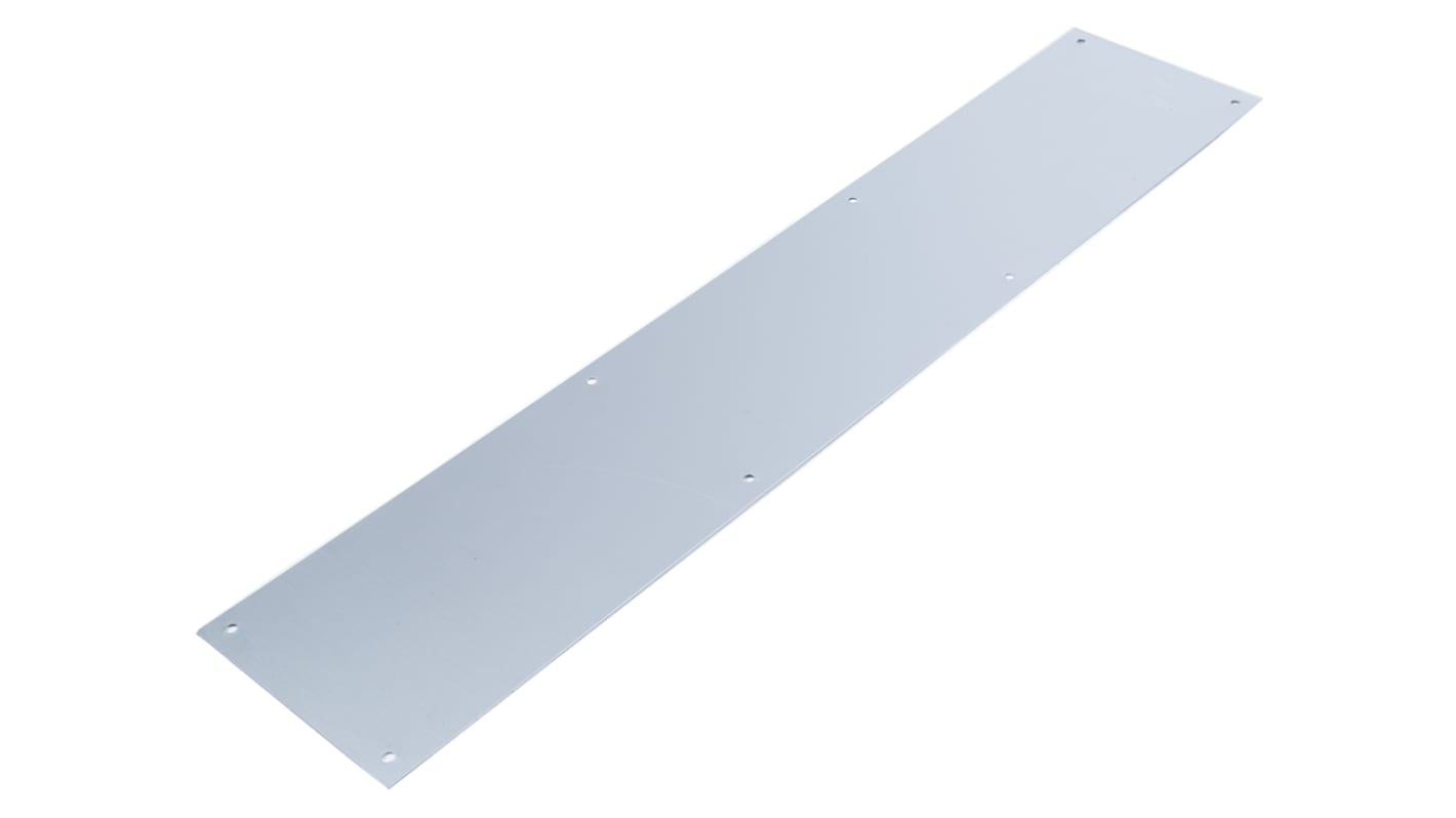 Aluminium Screw Mounted Kick Plate, 750 x 150mm