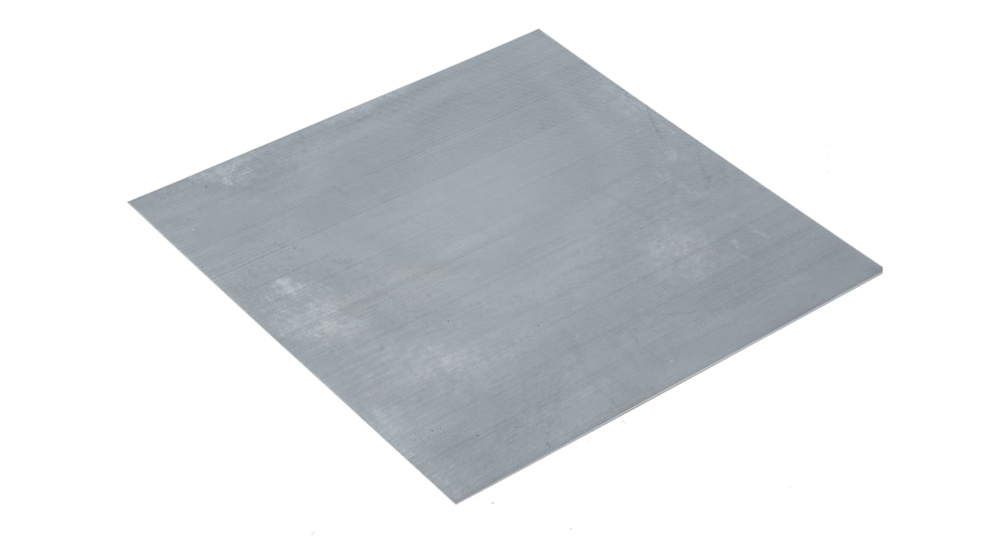 RS PRO Galvanised Steel Perforated Metal Sheet 500mm x 500mm, 0.7mm Thick