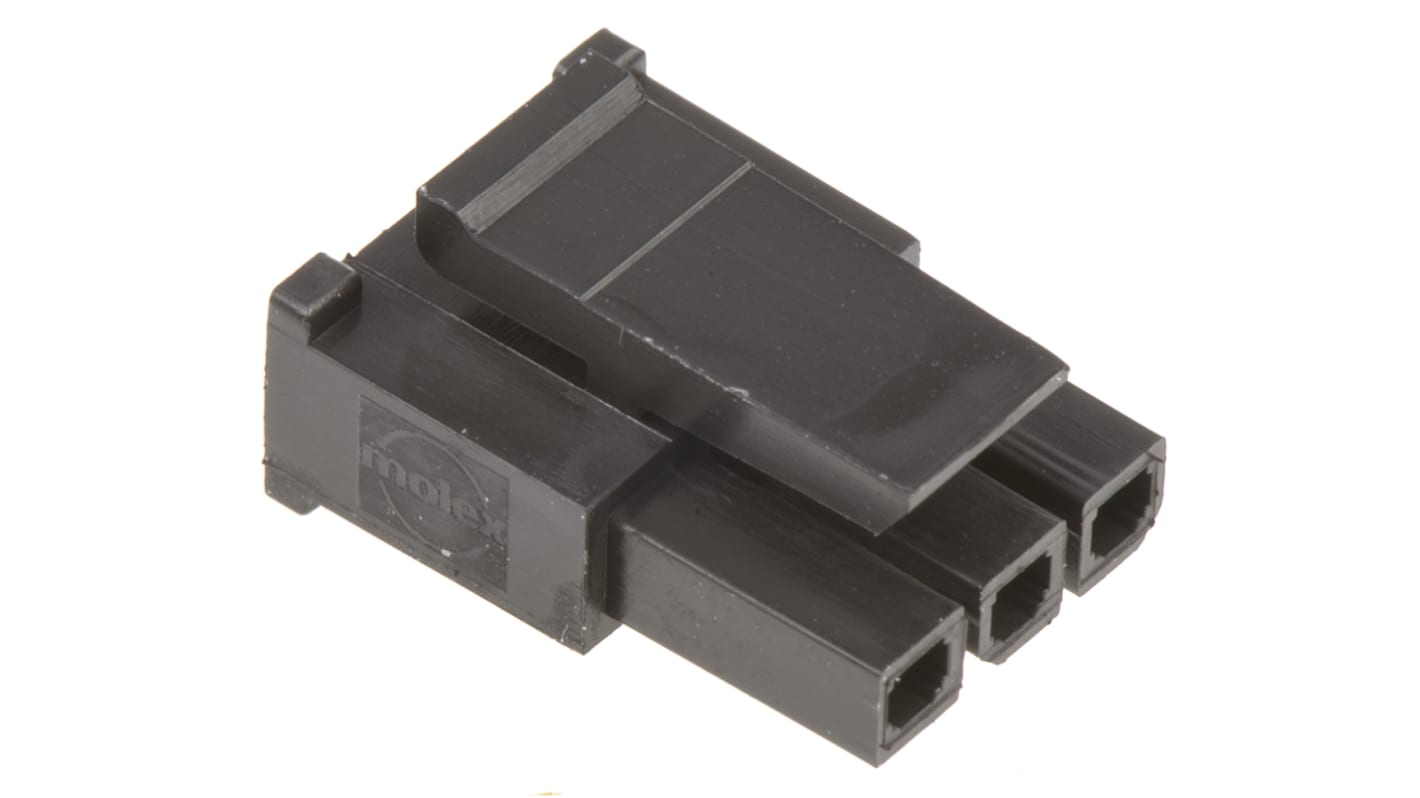【特別訳あり特価】 3極 コネクタハウジング Molex ピッチ：3mm RS | 43645-0300 1列 時計
