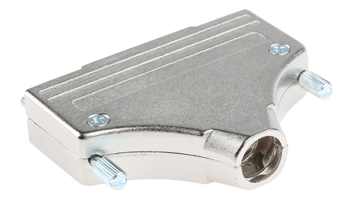 MH Connectors MHDM Series Zinc D Sub Backshell, 37 Way, Strain Relief