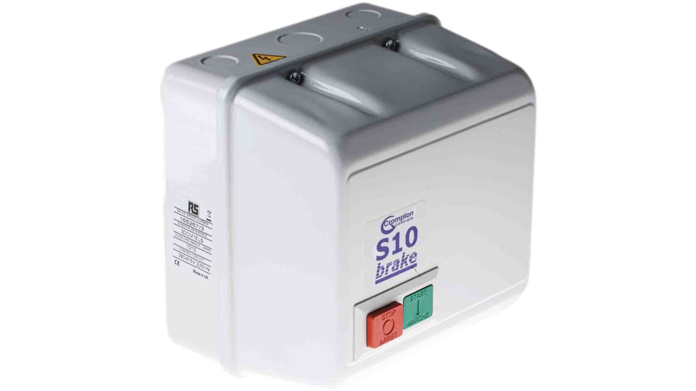 Modulo di frenatura trifase Crompton Controls, 5,5 kW, 400 V, IP55, dimensioni contenitore 184 x 184 x 149mm