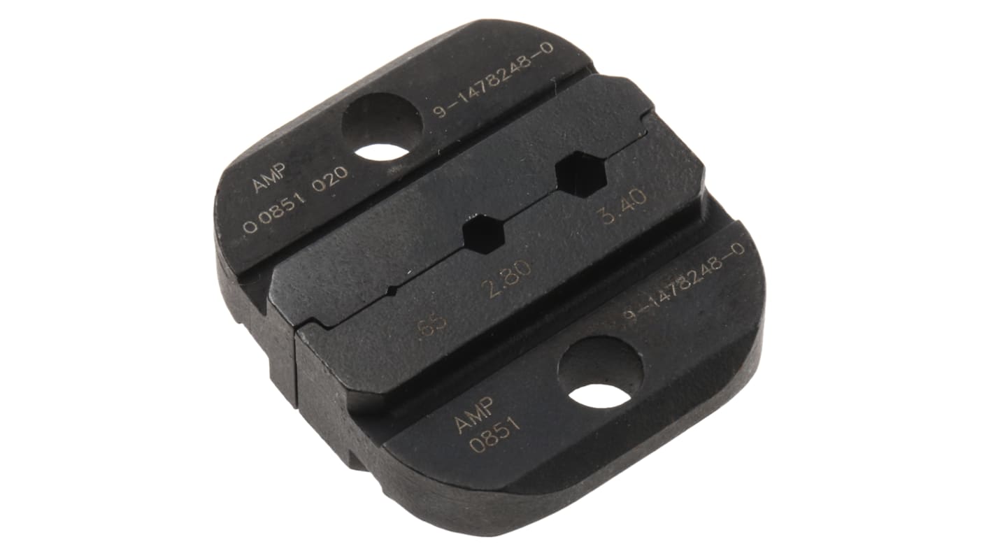 TE Connectivity Crimping Die Set, BNC, MCX, SMB, SMC, Coaxial Type RG174, RG178, RG188, RG196, RG316
