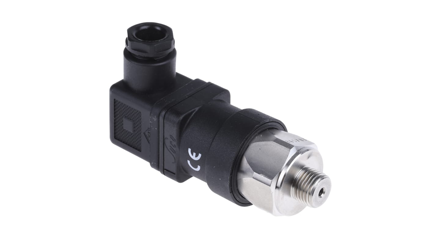 Suco 0184 Series Pressure Sensor, 0.5bar Min, 5bar Max, Relay Output