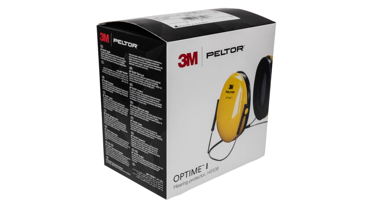 3M PELTOR Optime I Schwarz, Gelb Halsband Gehörschutz, 27dB, 165g, , CE, EN 352-1