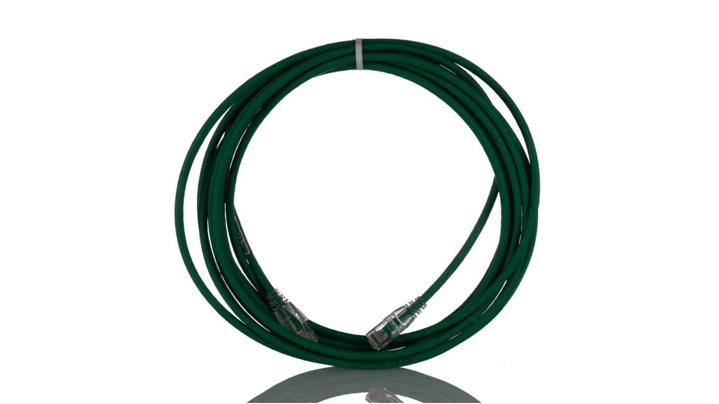 Kabel Ethernet Cat5e długość 5m Z zakończeniem Molex Premise Networks LSOH