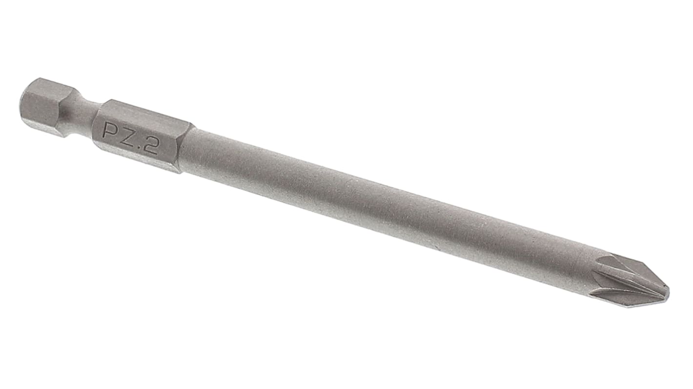 RS PRO Pozidriv Screwdriver Bit, PZ2 Tip