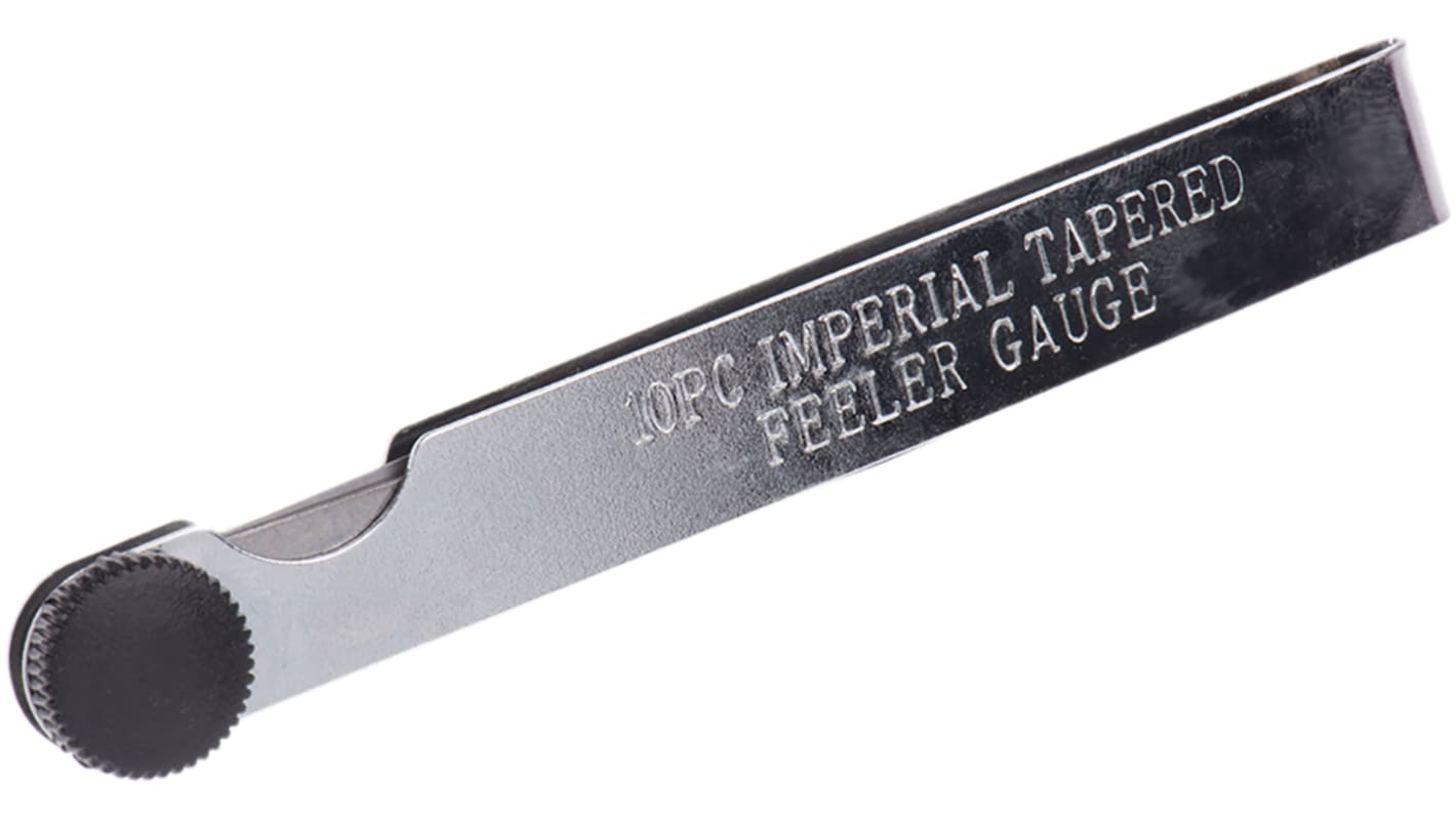 RS PRO Steel Feeler Gauge, 10 Blades