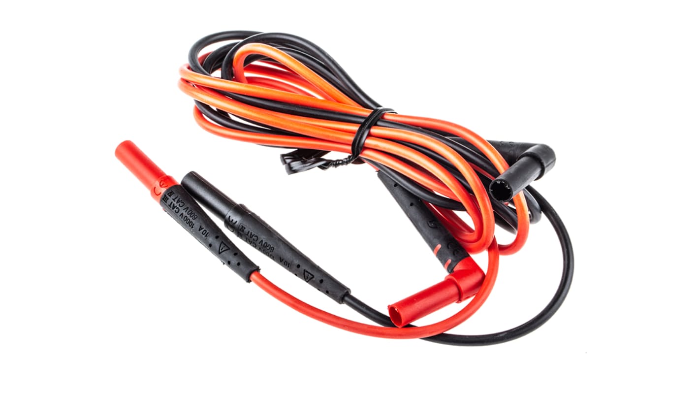 Juego de Cables de Prueba de Silicona Fluke TL224, CAT III 1000V