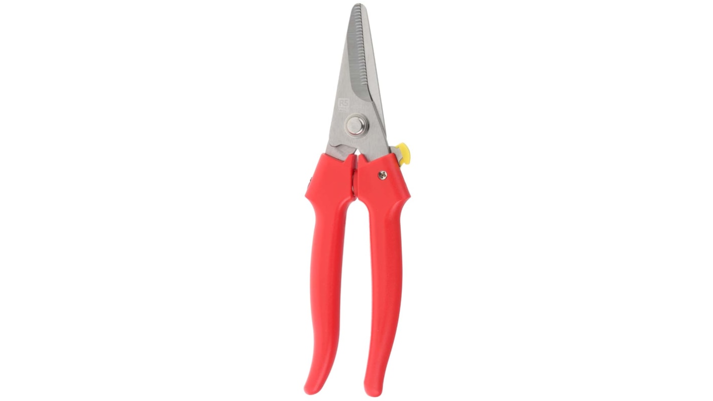 RS PRO 190 mm Straight Tin Snips for Various Materials