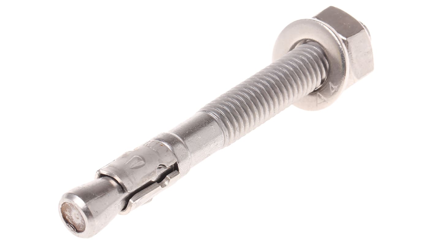 Fischer Fixings アンカーボルト, ステンレス鋼 M10 取付穴径 Fischer Fixings アンカーボルト, ステンレス鋼 M10 取付穴径