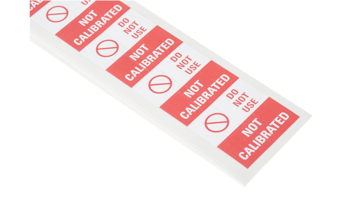 50 Etichetta adesiva prestampata RS PRO 38mm x 38mm Do Not Use