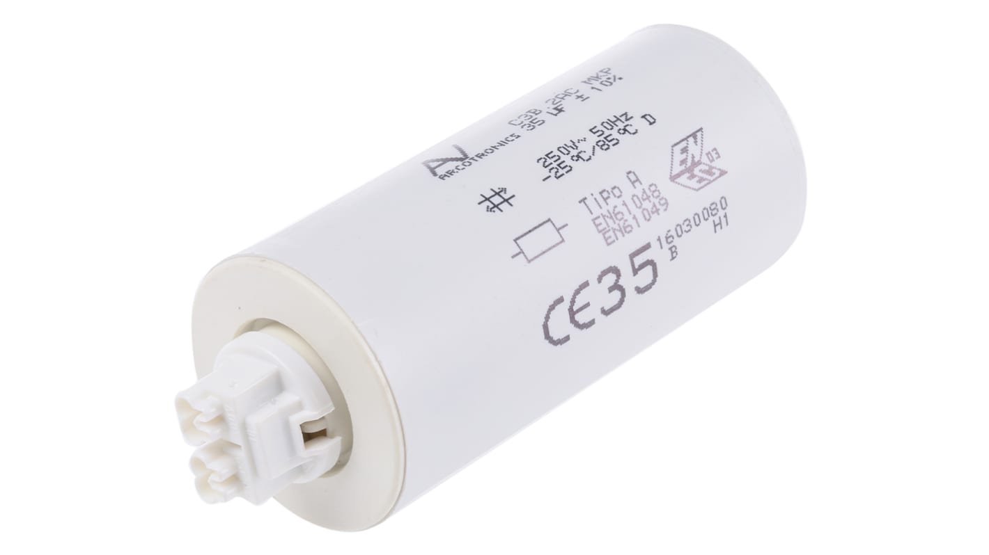 KEMET フィルムコンデンサ, 250V ac, 35μF, ケーブルマウント, ±10%