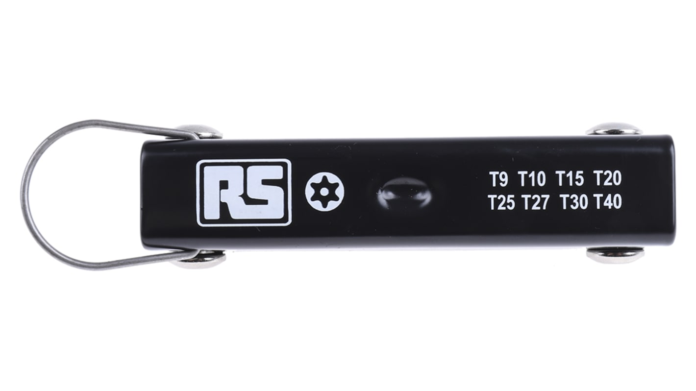 RS PRO TORX®-Schlüsselsatz, CrV-Stahl 8-teilig, T9 → T40