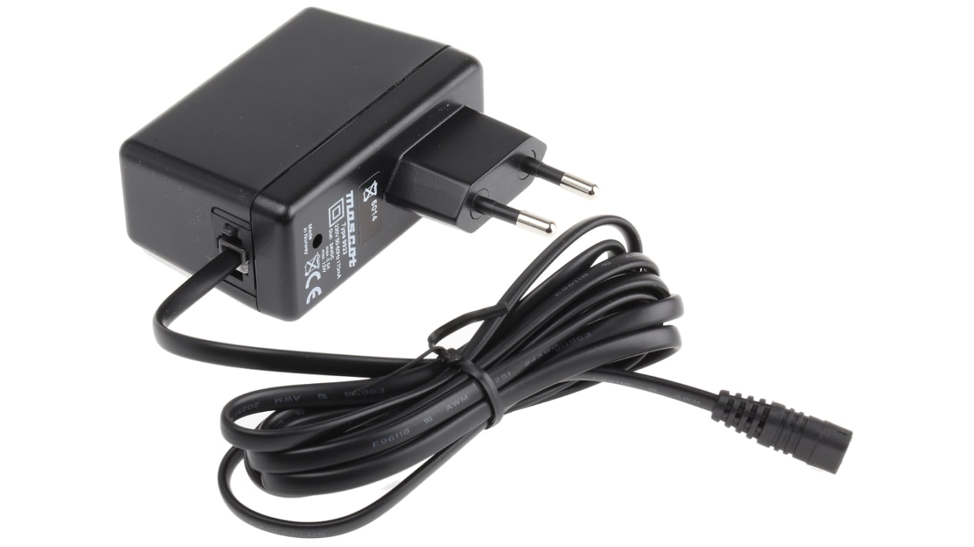 Mascot 12W Plug In Power Supply 24V dc Output, 500mA Output