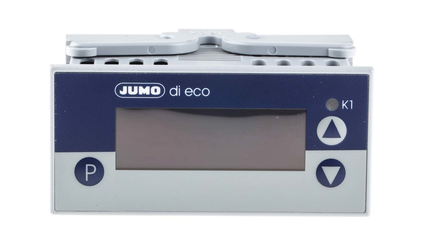 Jumo デジタルパネルメータ, LCD, 3, 230 V ac, 701540/811-02