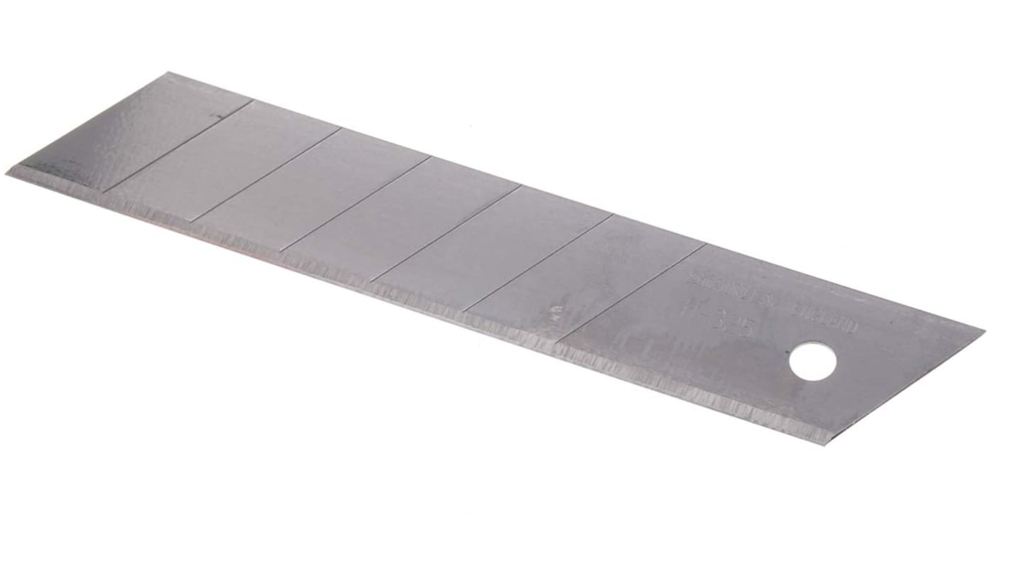 Stanley Flat Snap-off Blade 25 mm, 10 per Package