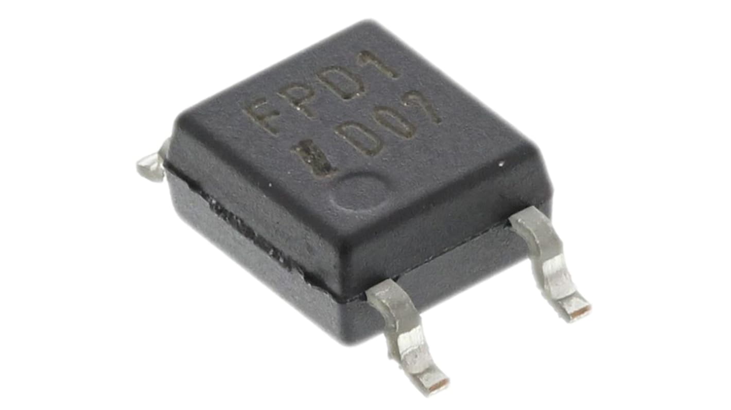 Isocom 贴片光耦, 4针, PDIP, 达林顿输出, 直流输入, IS系列