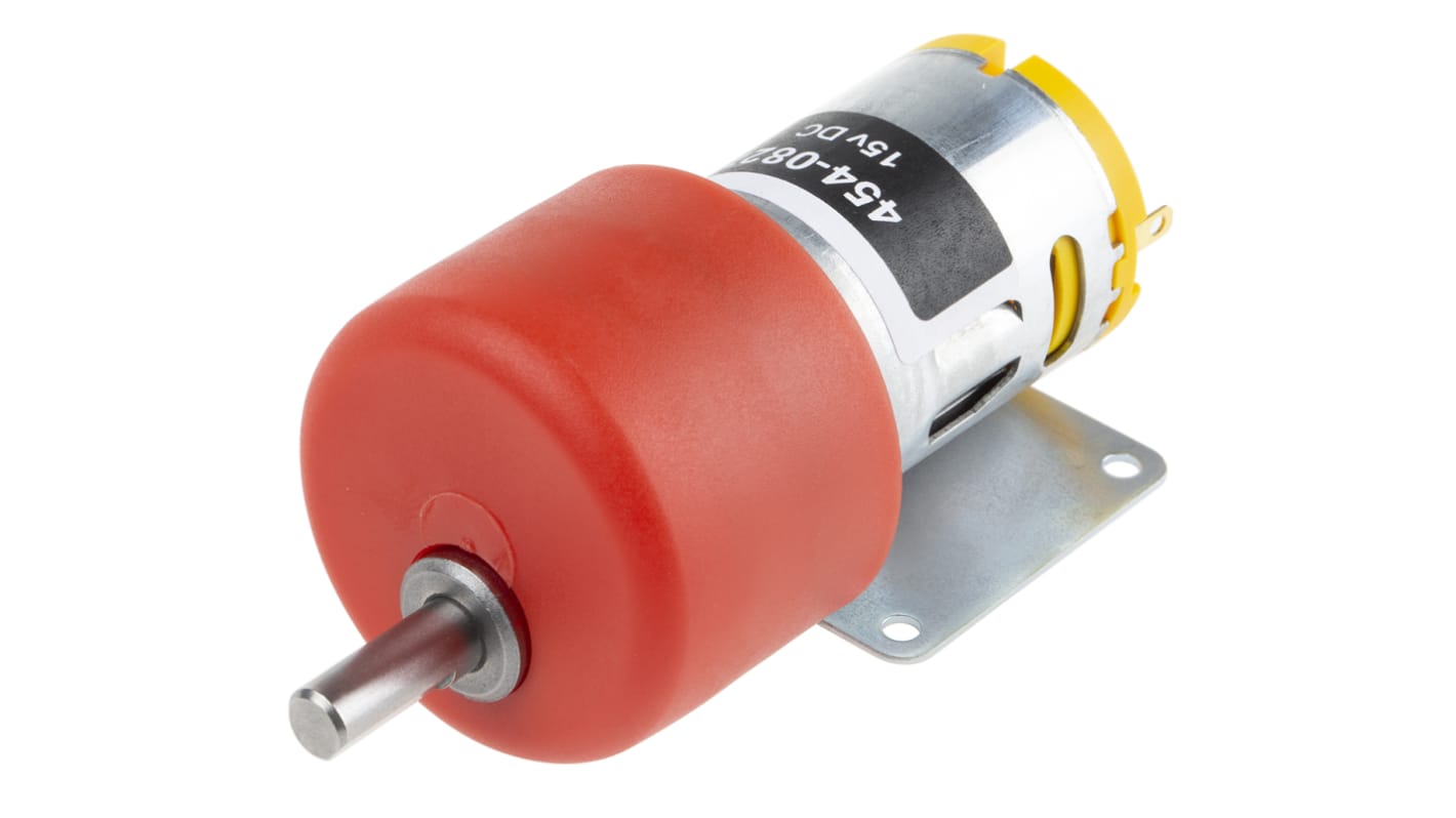 RS PRO Brushed Geared DC Geared Motor, 7.92 W, 12 V dc, 10 Ncm, 897 rpm, 6mm Shaft Diameter