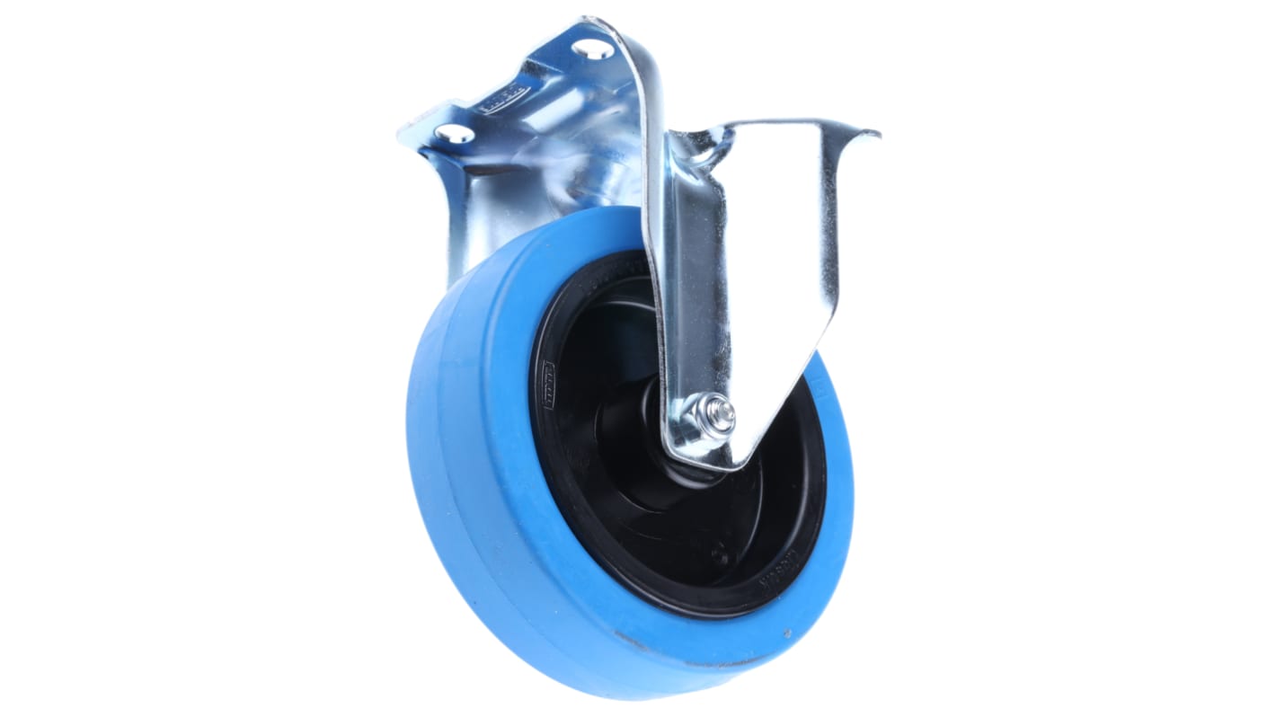Tente Fixed Castor Wheel, 250kg Capacity, 125mm Wheel