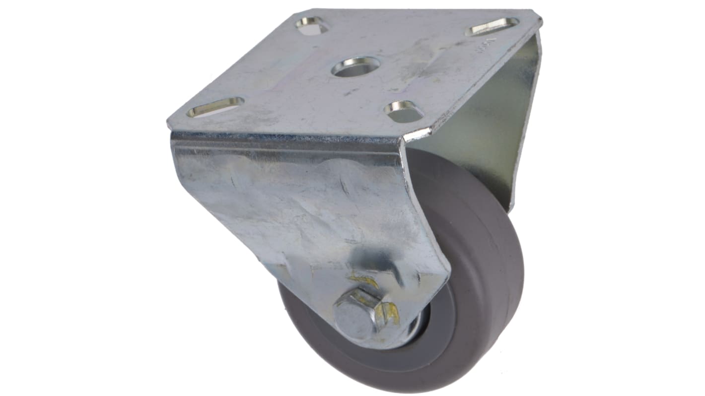 Tente Fixed Castor Wheel, 55kg Capacity, 50mm Wheel