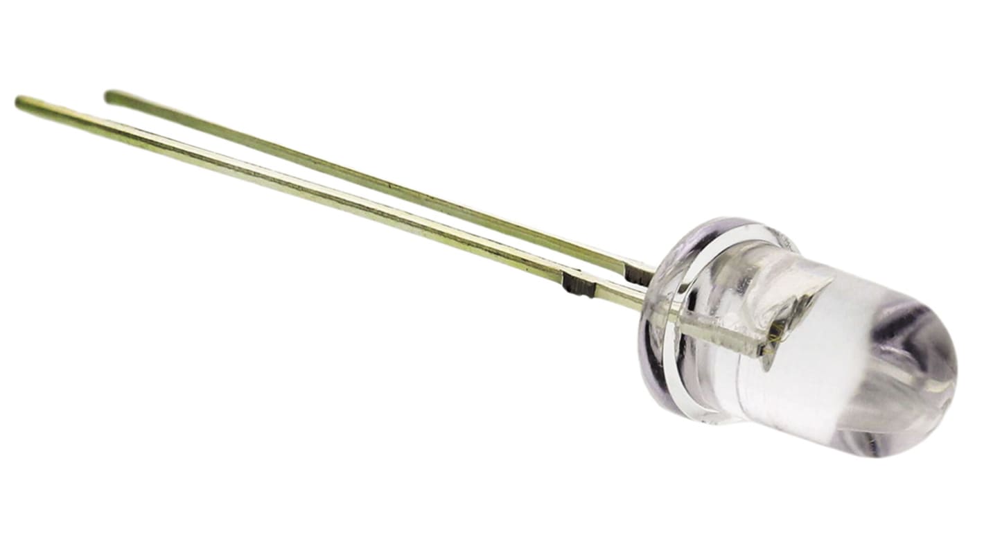 LED5-UV-400-30 Bivar, UV LED, 410nm 12mW 30 °, 2-Pin Through Hole package