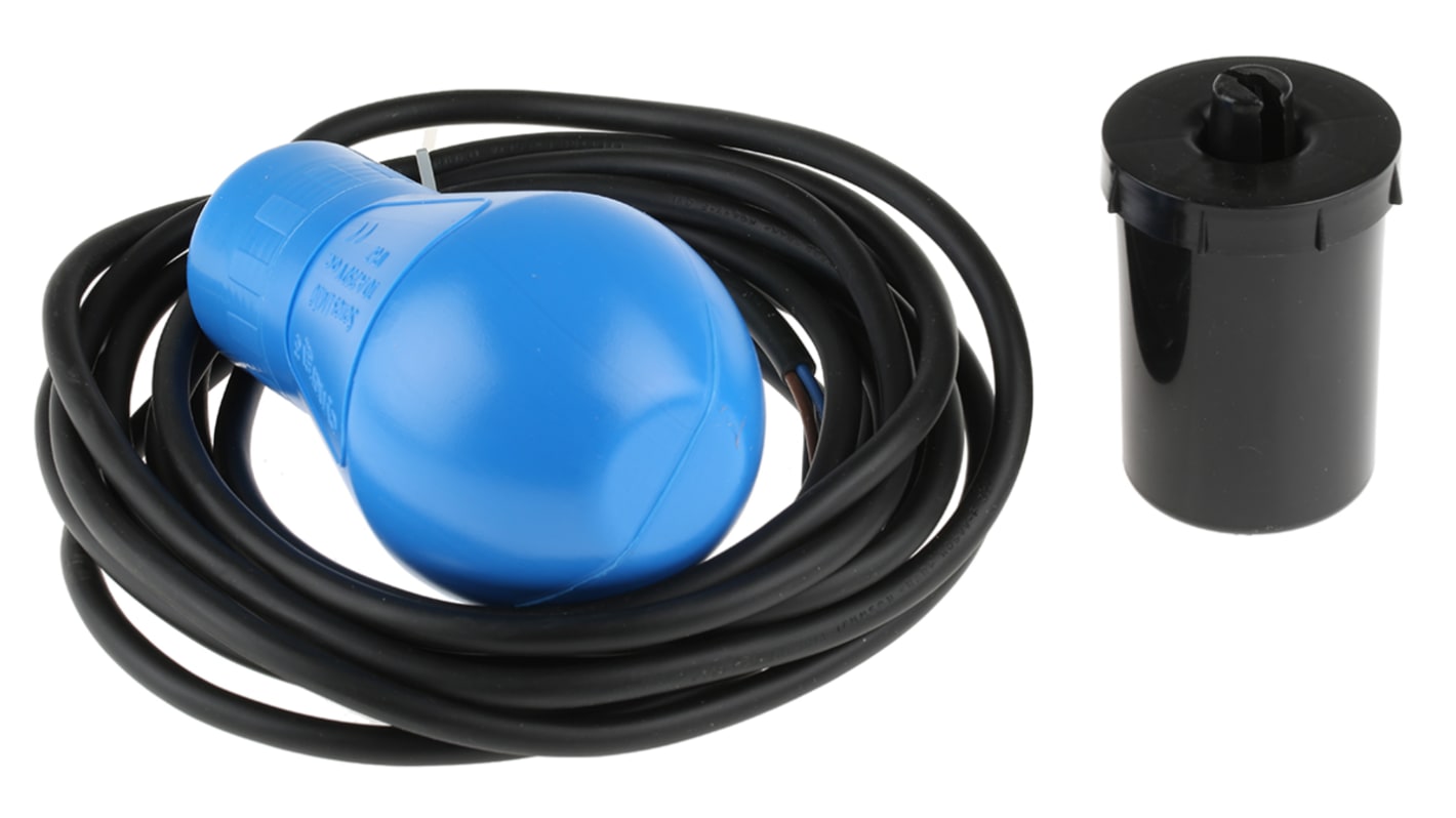 Sensata Cynergy3 PE浮球开关, 直接装入, 最大直流110V, 最高+55°C, 线长5m, LM系列
