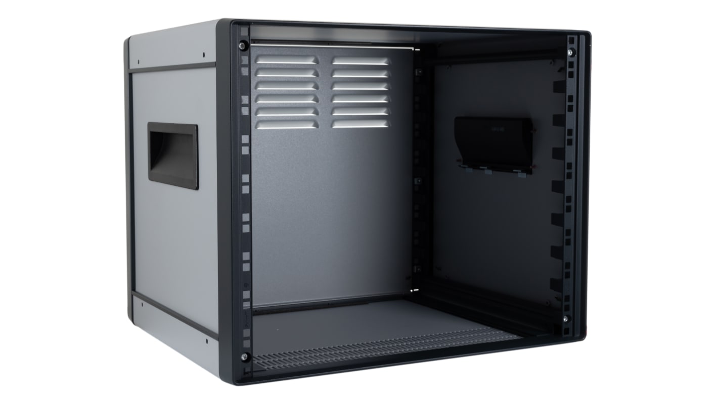 nVent SCHROFF, 9U, 19-Inch Rack Mount Case, Comptec Ventilated, 433 x 520 x 400mm