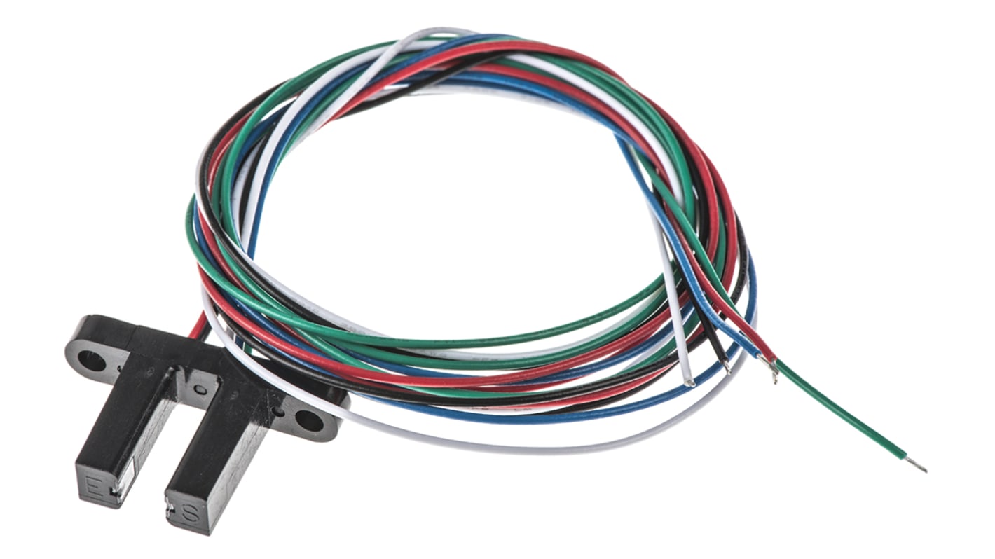 Optek 槽型光电开关, 螺丝安装, 1通道, 5.08mm槽宽, 5引脚, -40°C→+80°C, 30.73 x 6.48 x 19.3mm