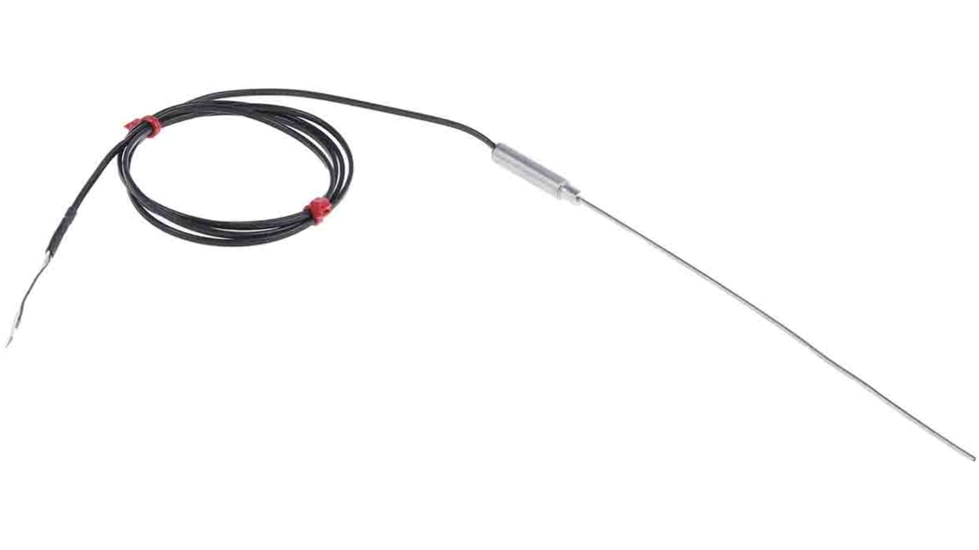 RS PRO Type J Mineral Insulated Thermocouple 150mm Length, 1.5mm Diameter → +760°C