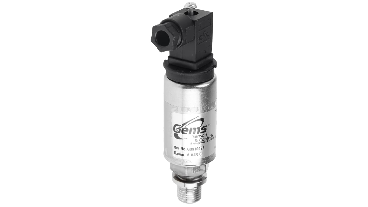 Sensore di pressione Relativa Gems Sensors, 6bar max, uscita Analogico