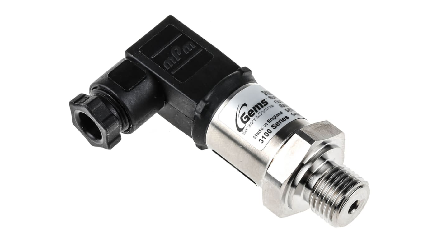 Sensore di pressione Relativa Gems Sensors, 250bar max, uscita Analogico