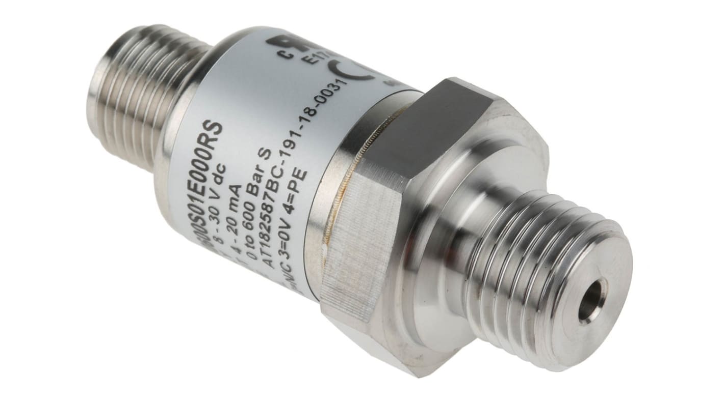 Gems Sensors 压力传感器, 0bar→600bar, 0.25%精度, -40°C→+120°C, IP67