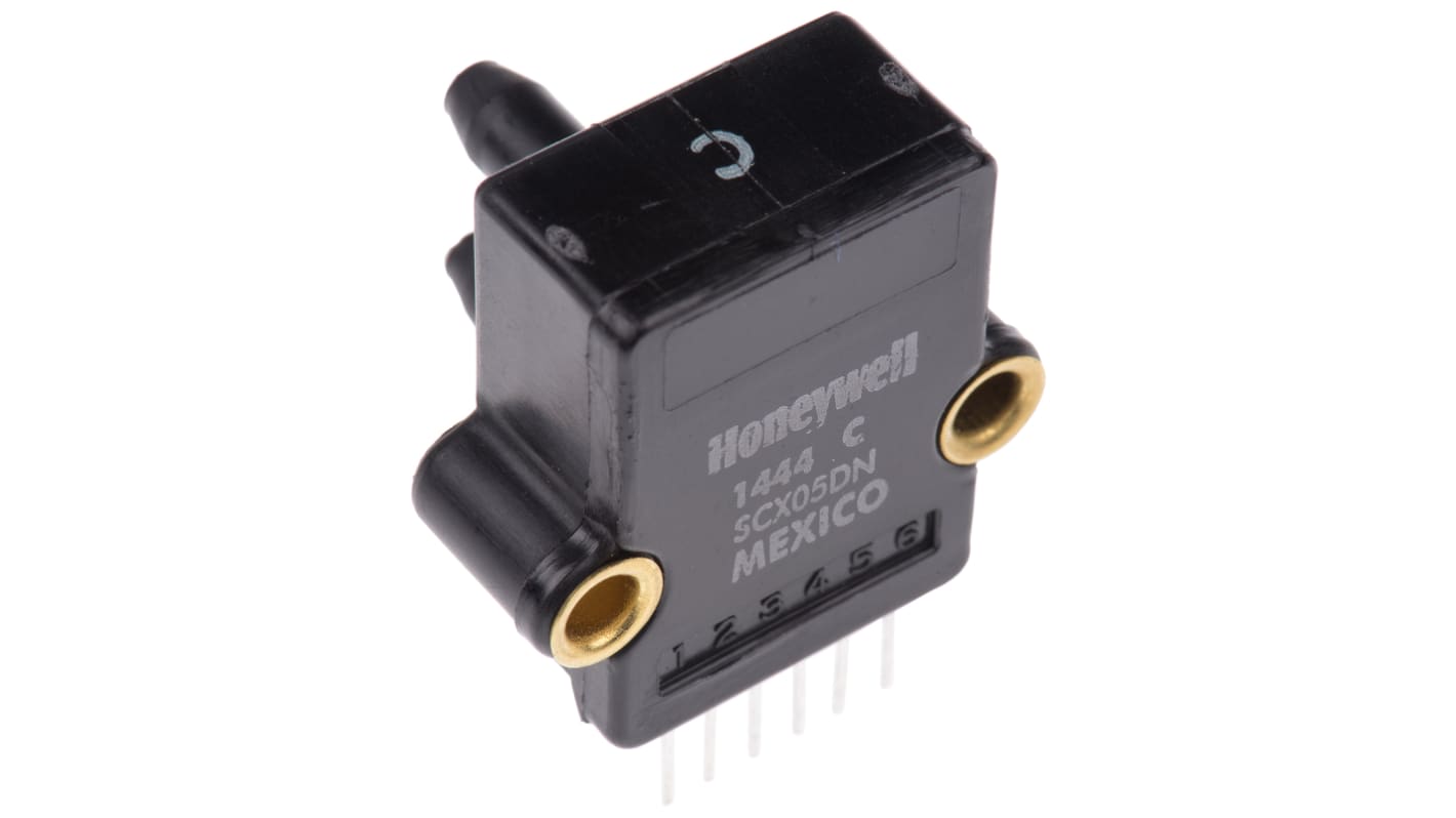 Honeywell Differenz Gauge Pressure Sensor 0psi bis 5psi, Wheatstone-Brücke 0→ 60 mV, für Pneumatikflüssigkeit