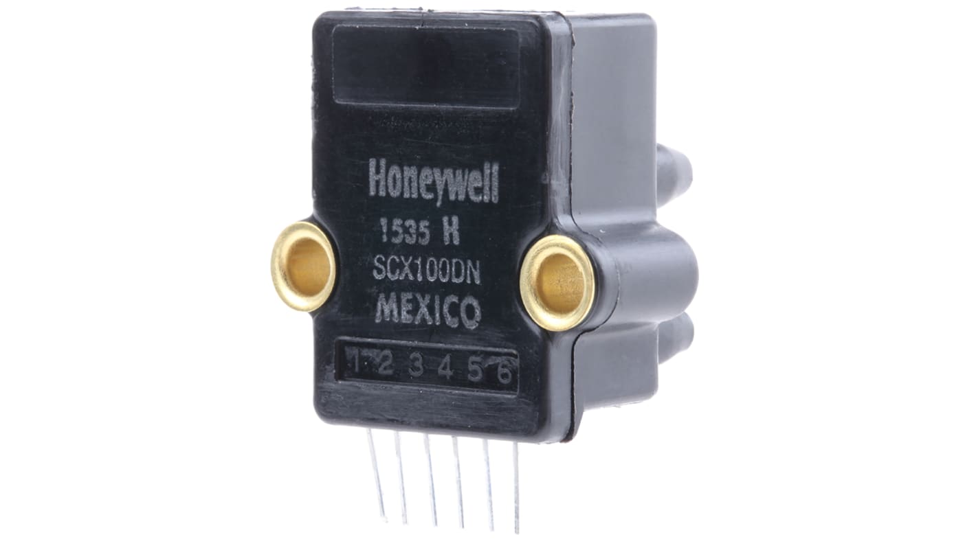 Honeywell Pressure Sensor, 0psi Min, 100psi Max, Wheatstone Bridge Output, Differential Reading