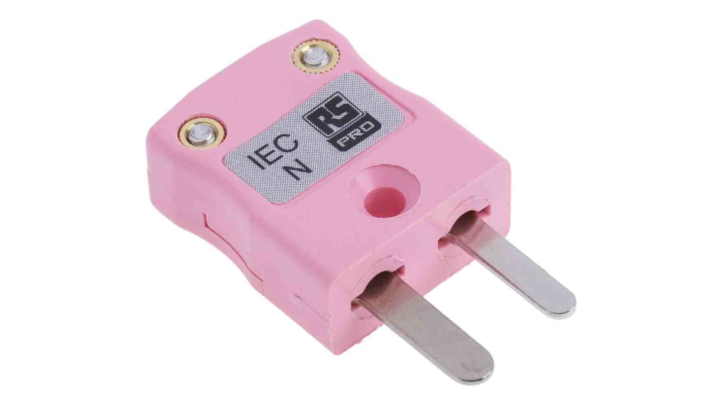 RS PRO Miniature Thermocouple Connector for Use with Type N Thermocouple, 4mm Probe, IEC, RoHS Compliant Standard